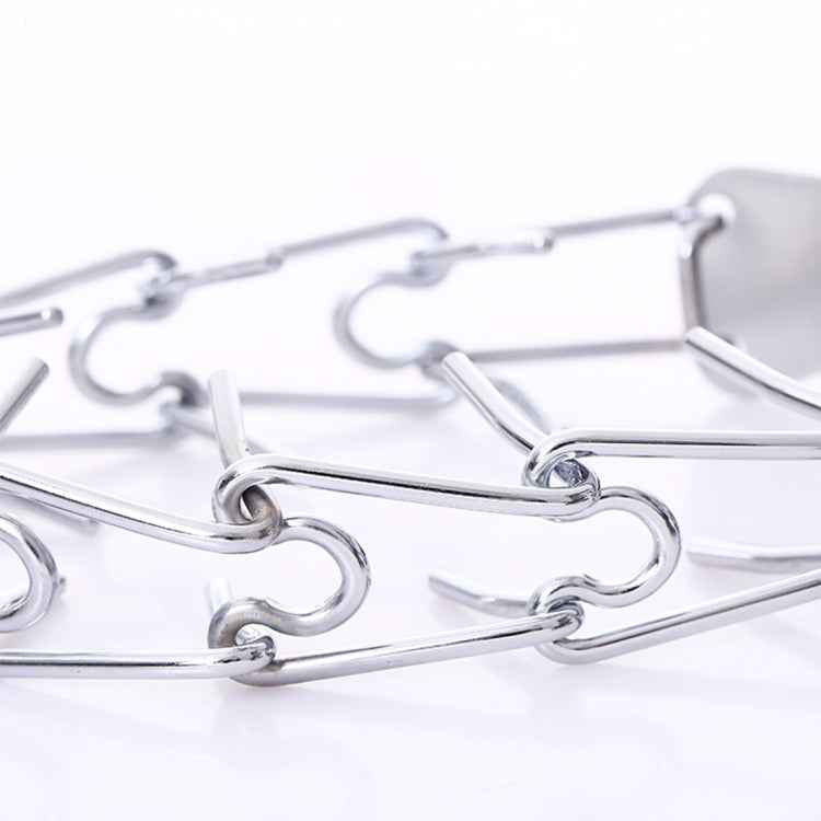 Pet Dogs High Quality Metal Collar Adjustable Chain Specific Training Dogs Chain Collar, Size: 4.0mm*60cm