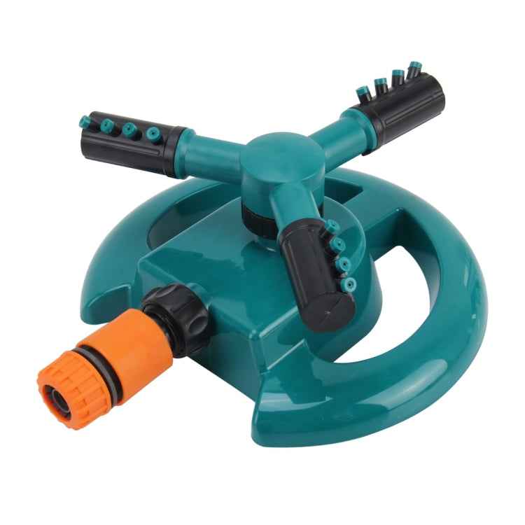 Garden Automatic Rotating Nozzle 360 Degree Rotary Automatic Sprinkler Garden Lawn Watering Nozzle Irrigation Nozzle with 1/2 inch Water Hose Connector