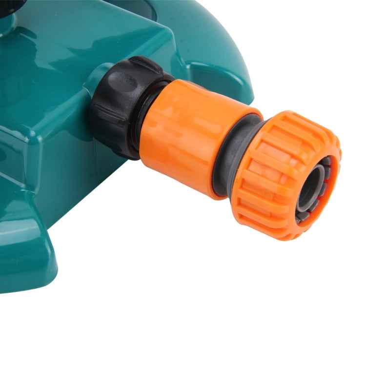Garden Automatic Rotating Nozzle 360 Degree Rotary Automatic Sprinkler Garden Lawn Watering Nozzle Irrigation Nozzle with 3/4 inch Water Hose Connector