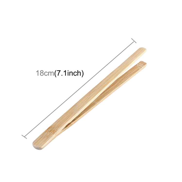 Bamboo Straight Tweezer Plants Cleaning Tool Moss Micro-landscape Making Tools Bamboo Product Plants Tweezers, Length: 18cm