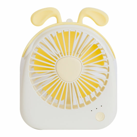 WT-F14 1200 mAh Rabbit Shape Mini Portable Fan with 3 Speed Control
