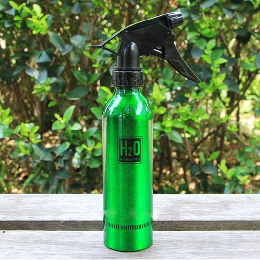Aluminum Mini Spray Clear Bottle Container Refillable Water Spray Bottle Kettle Sprayer Watering Gardening Supplies, Capacity: 300ml, Random Color Delivery