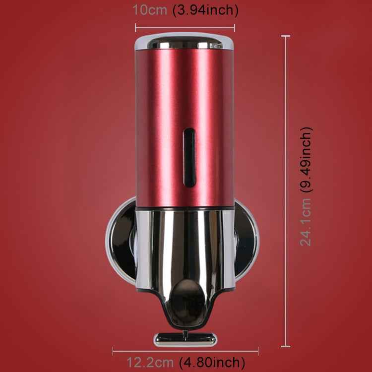 Hotel Shower Manual Dispenser Wall Mounted Washing Liquid Shampoo Soap Bottle, Capacity: 500ml