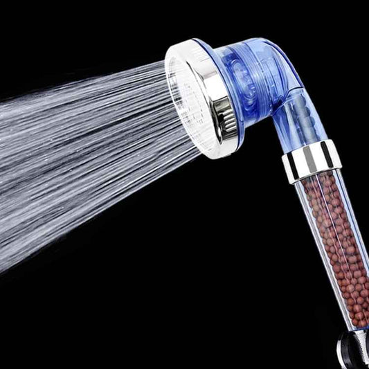 3 Settings Adjustable PC Negative Ions Shower Head, Size: Large, Interface:  2cm