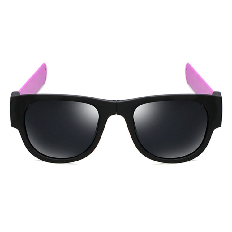 New Fashion Crimp Folding Mirror Pops Polarized Sunglasses Casual UV400 Protection Glasses for Men / Women