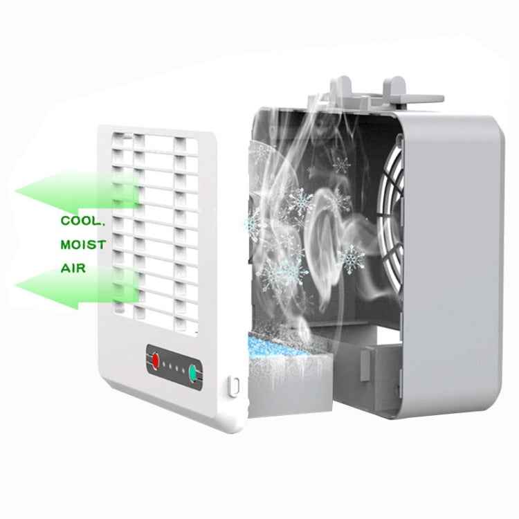 Portable Mini Silent Household Energy Saving Desktop Air Conditioner Fan Electric Air Cooler