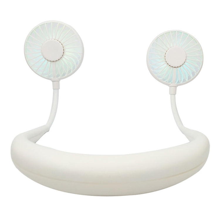 Creative Mini Hanging Neck Type Fan Outdoor LED Fan, F008 (Blue), F008 (White), F008 (Black), F008