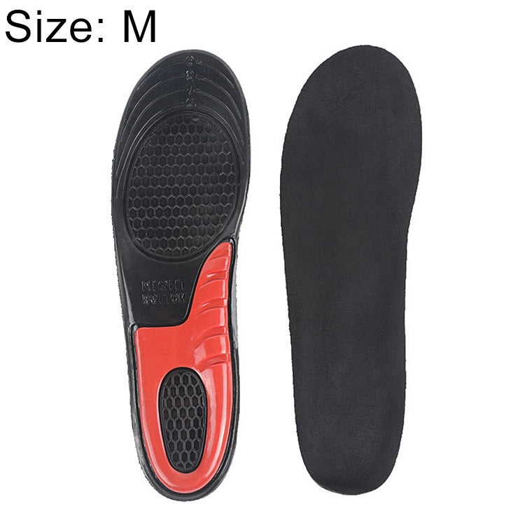 1 Pair Military Training Shock Resistance Sports Insoles Soft and Comfortable Stretch Thick Insoles, Size: M(38-42 Yards)