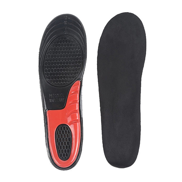 1 Pair Military Training Shock Resistance Sports Insoles Soft and Comfortable Stretch Thick Insoles, Size: M(38-42 Yards)