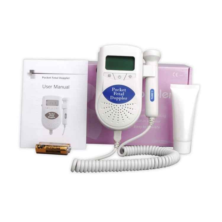 JPD-100S6 I LCD Ultrasonic Scanning Pregnant Women Fetal Stethoscope Monitoring Monitor / Fetus-voice Meter, Complies with IEC60601-1:2006
