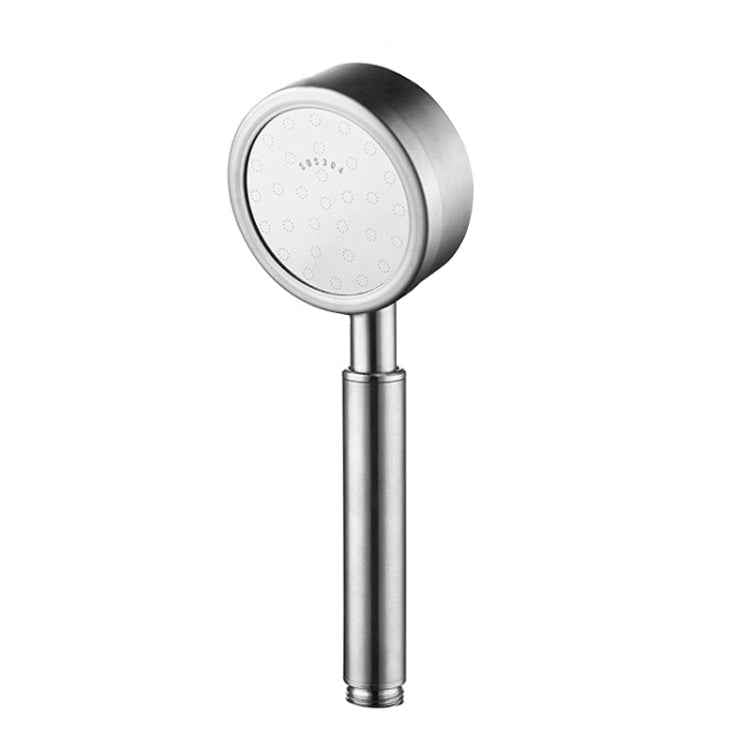Removable and Washable 304 Stainless Steel Round Pressurized Handheld Shower Head, Size: 80mm
