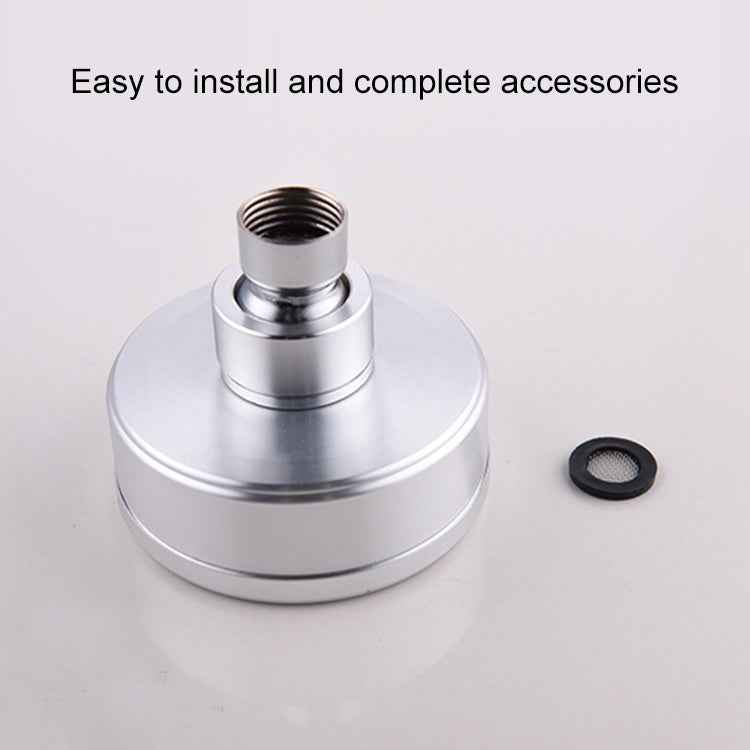 Removable and Washable 304 Stainless Steel Round Pressurized Handheld Shower Head, Size: 80mm