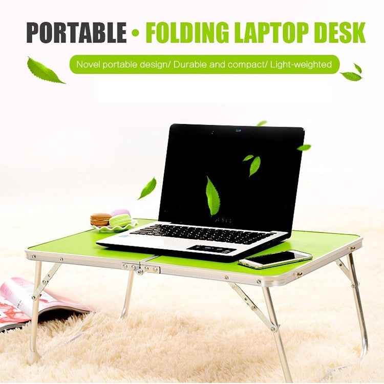 Plastic Mat Adjustable Portable Laptop Table Folding Stand Computer Reading Desk Bed Tray