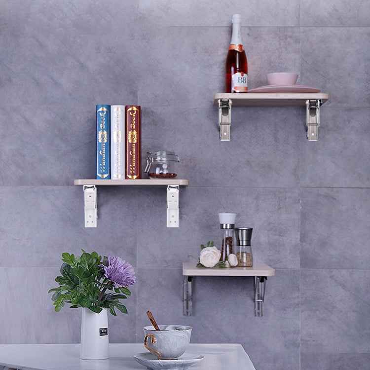 16 inch Wall-mounted Foldable K-shaped Storage Shelf for Dining Table