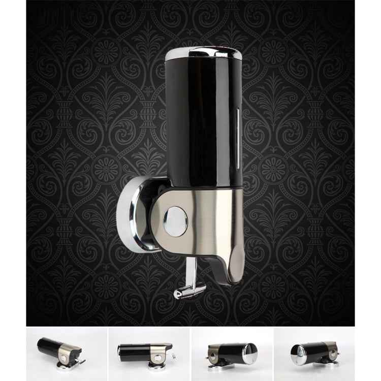 Dual Hotel Shower Manual Dispenser Wall Mounted Washing Liquid Shampoo Soap Bottle, Capacity: 1000ml, 1000ml/Stainless Steel