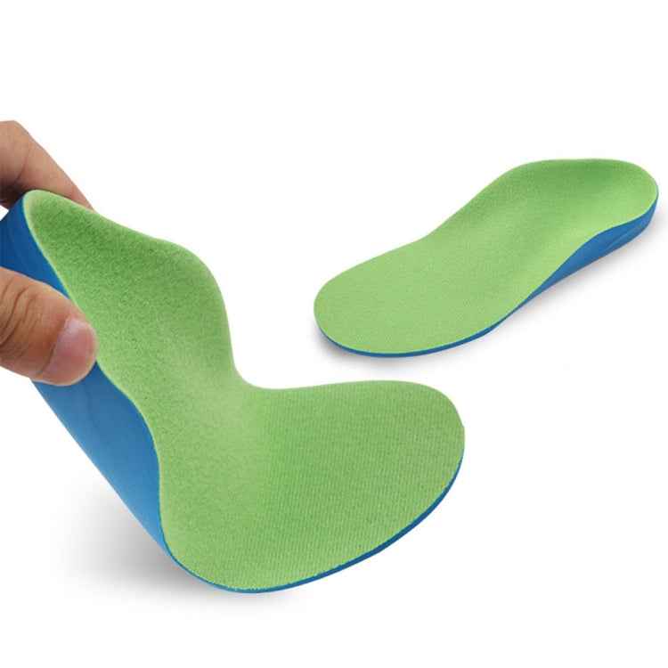 Children PU XO Leg Corrective Insole, Size: 25cm