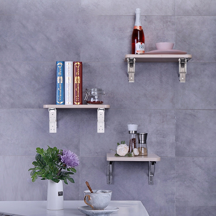 8 inch Wall-mounted Foldable Spring Storage Shelf for Dining Table