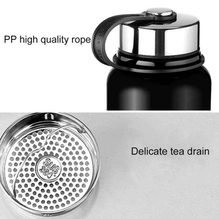 610ml Outdoor Vacuum Stainless Steel Heat Insulation Cup Portable Large Capacity Sports Bottle