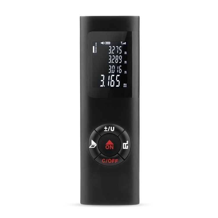 JQ-60 Mini Laser Distance Meter 60m Rechargeable Digital Handheld Laser Rangefinder, 60m