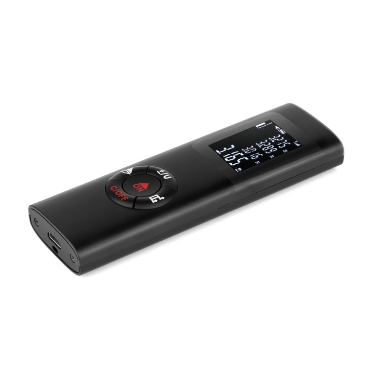 JQ-60 Mini Laser Distance Meter 60m Rechargeable Digital Handheld Laser Rangefinder, 60m