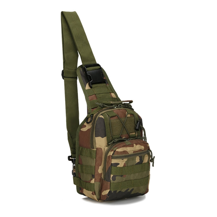 Outdoor Multipurpose Unisex 600D Backpack Camping Hiking Hunting Camouflage Backpack Bag, Size: 30*22*5.0cm