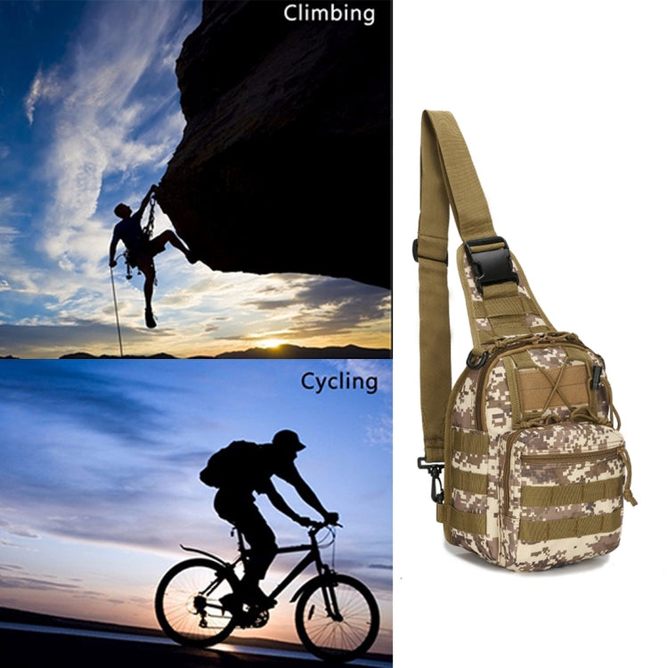 Outdoor Multipurpose Unisex 600D Backpack Camping Hiking Hunting Camouflage Backpack Bag, Size: 30*22*5.0cm
