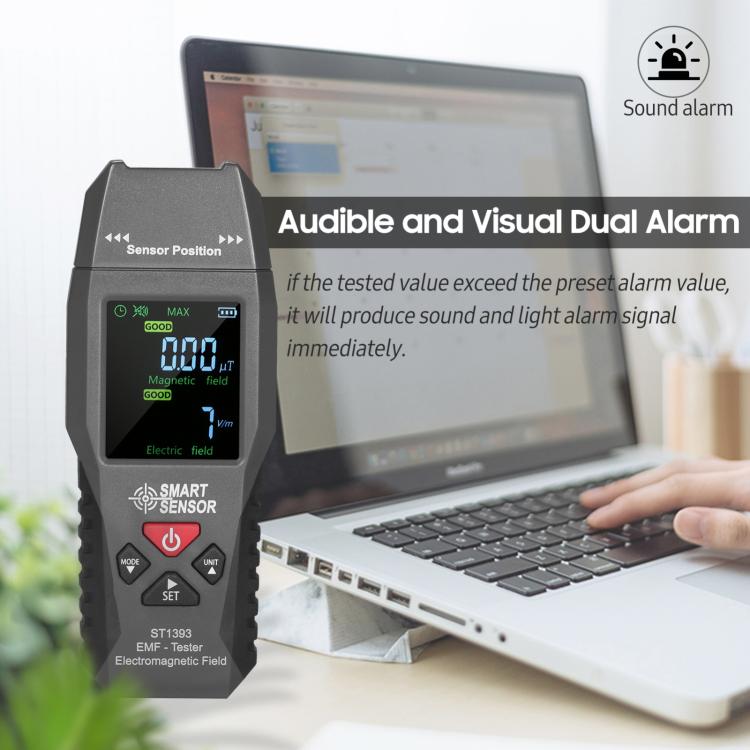SmartSensor ST1393 Handheld Electromagnetic Radiation Detector, SmartSensor ST1393
