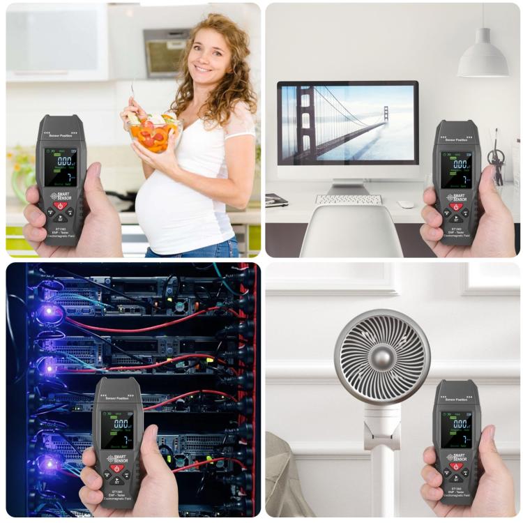 SmartSensor ST1393 Handheld Electromagnetic Radiation Detector, SmartSensor ST1393