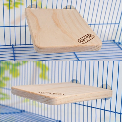 Pet Wooden Rectangular Springboard Hamster Small Pets Pedal Toys, Small