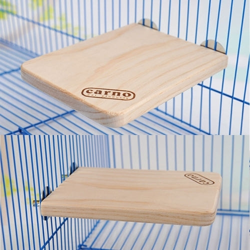 Pet Wooden Rectangular Springboard Hamster Small Pets Pedal Toys, Small