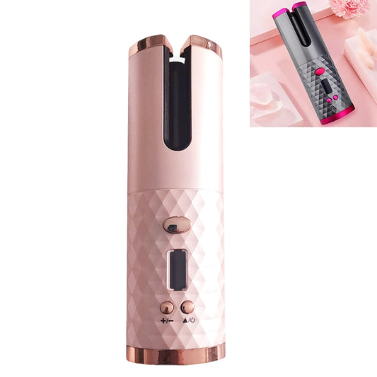 USB Charging Automatic Hair Curler Portable Mini Wireless Multi-function Curling Iron with LCD Display