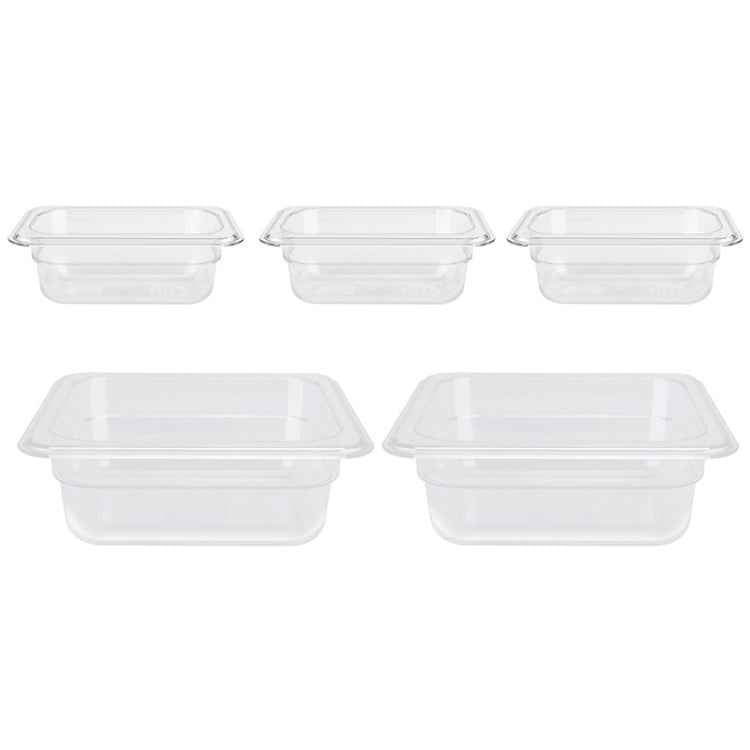 5 Chopping Board Storage Boxes PC Boxes  2 Large 3 Small