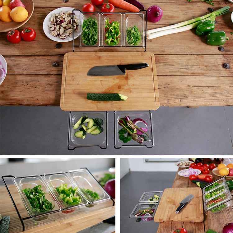 5 Chopping Board Storage Boxes PC Boxes  2 Large 3 Small
