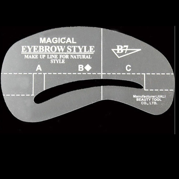 24 in 1 Eyebrow Stencil Shape Template Tools