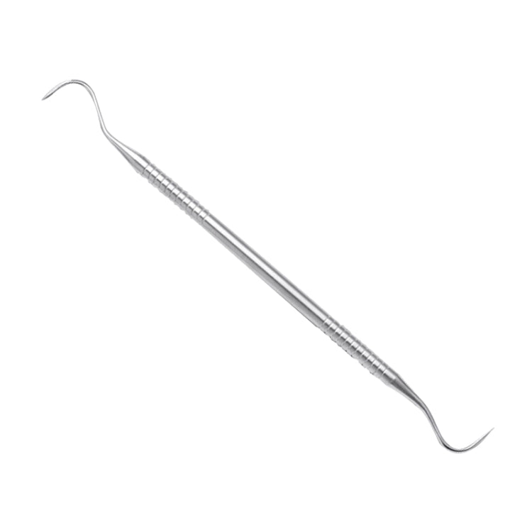 10 PCS Stainless Steel Big Bend Probe Dentist Tools