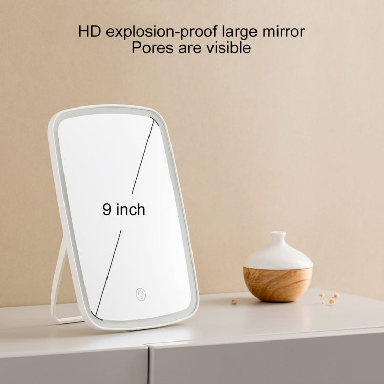 Original Xiaomi Youpin jordan&judy Single-sided Square Desktop LED Cosmetic Mirror