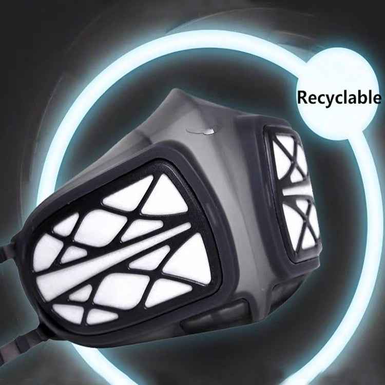 Silicone Protective Reusable PM2.5 KN95 Respirator Mask Replaceable Filter Antivirus Anti-fog Face Mask