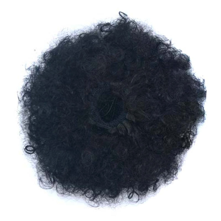 European and American Black People Explosion Head Fluffy Curl Hair Net Wig