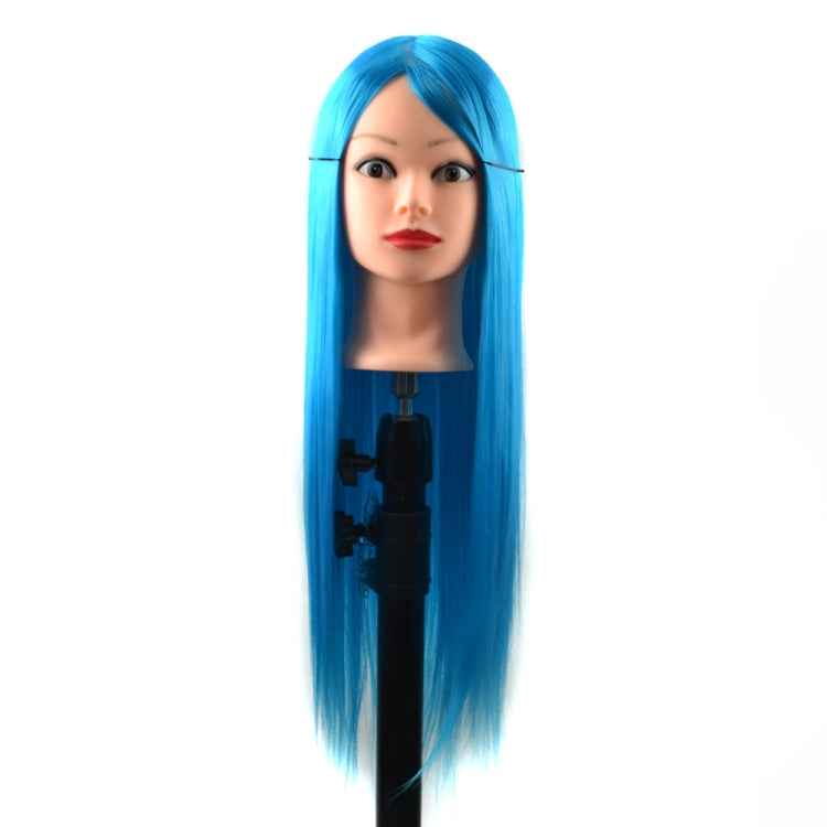 Practice Disc Hair Braided Mannequin Head Wig Styling Trimming Head Model