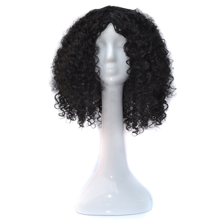 T191006 European and American Wig Headgear with Short and Small Curly Hair for Women