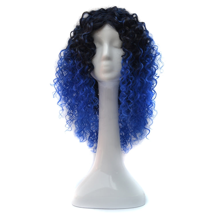 T191006 European and American Wig Headgear with Short and Small Curly Hair for Women