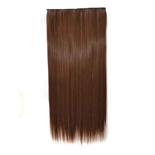 12# One-piece Seamless Five-clip Wig Long Straight Wig Piece
