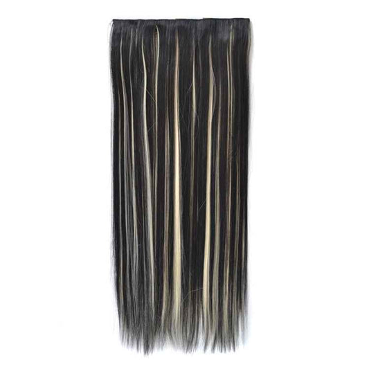 1BH613# One-piece Seamless Five-clip Wig Long Straight Wig Piece