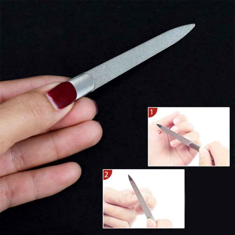 Stainless Steel Polished Nail File, Length : 95mm