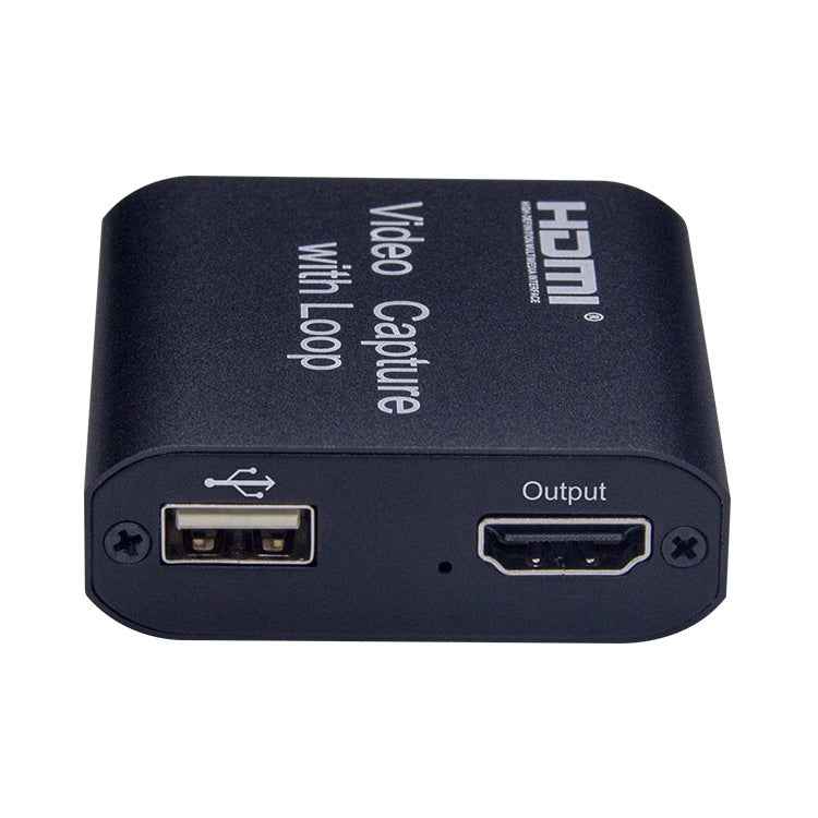 USB 2.0 to HDMI 4K HD Video Capture with Loop