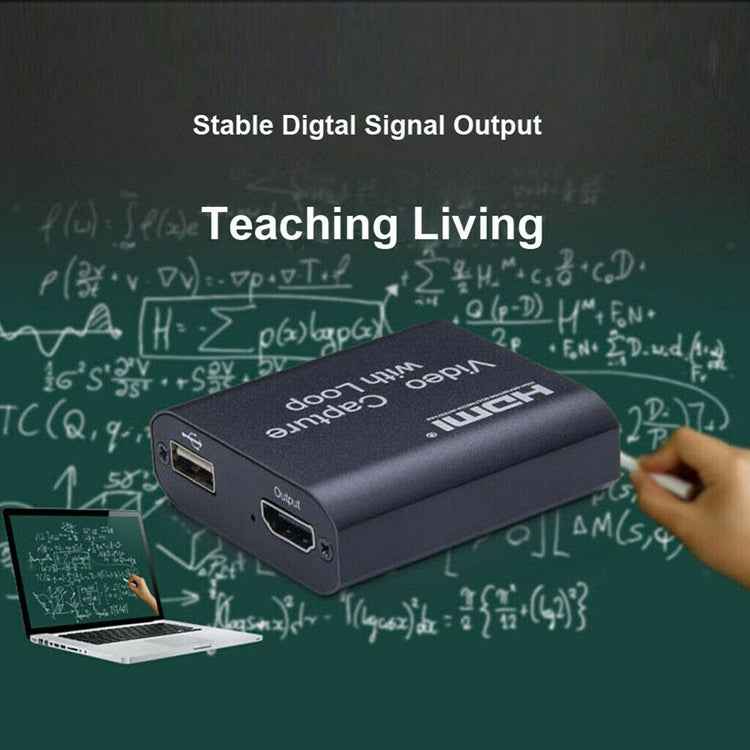 USB 2.0 to HDMI 4K HD Video Capture with Loop