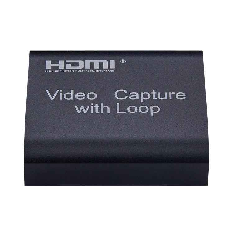 USB 2.0 to HDMI 4K HD Video Capture with Loop