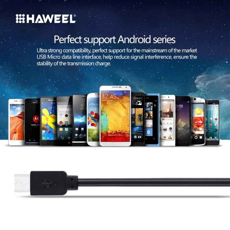HAWEEL 3m High Speed Micro USB to USB Data Sync Charging Cable For Samsung, Xiaomi, Huawei, LG, HTC, The Devices with Micro USB Port