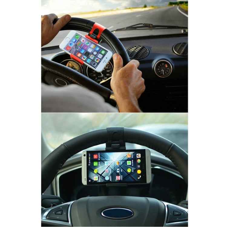 HAWEEL Universal Car Steering Wheel Phone Mount Holder