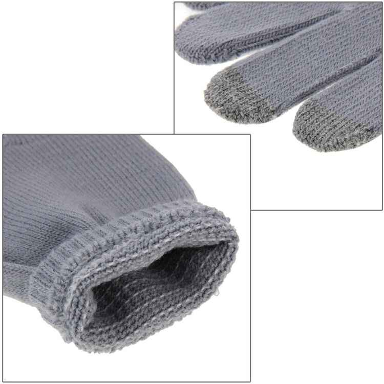 HAWEEL 16cm Three Fingers Touch Screen Gloves + DIY Christmas Decoration for Kids, Christmas Decoration Random Delivery 4 PCS